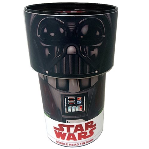 Star Wars Darth Vader Bobblehead Tin Bank