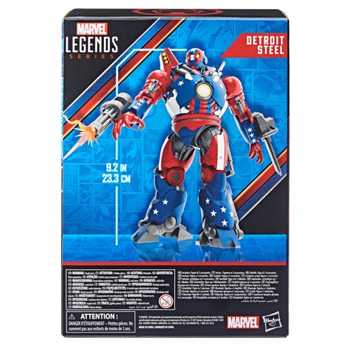 Iron Man Marvel Legends Detroit Steel 6-Inch Scale Action Figure