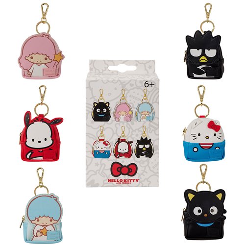 Sanrio Characters Cosplay Mini-Backpack Mystery Box Bag Charm Case of 15