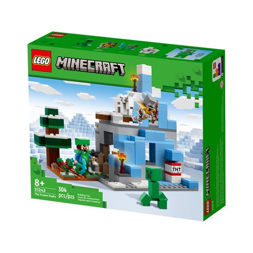 LEGO 21243 Minecraft The Frozen Peaks