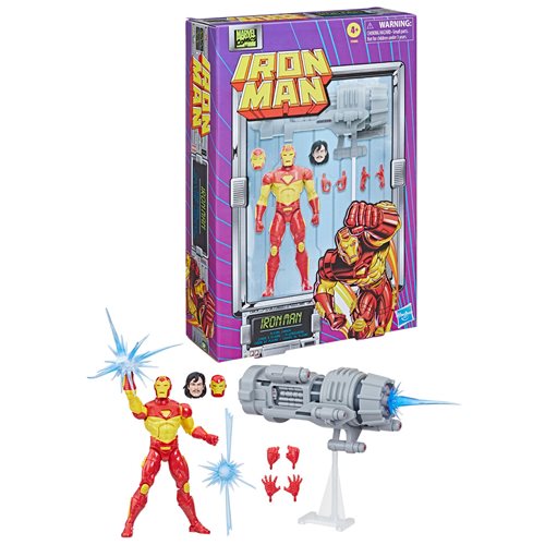 Iron Man Marvel Legends Retro Iron Man 6-inch Action Figure