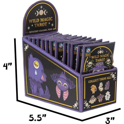 Wild Magic Tarot Series 1 Mystery Box Enamel Pin Case of 12