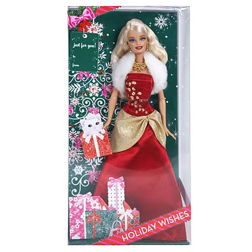 barbie 2010 holiday doll