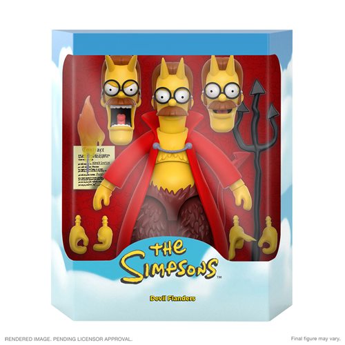 The Simpsons Ultimates Devil Flanders 7-Inch Action Figure