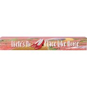 The Wizard of Oz There's No Place Like Home Wide Wooden Sign