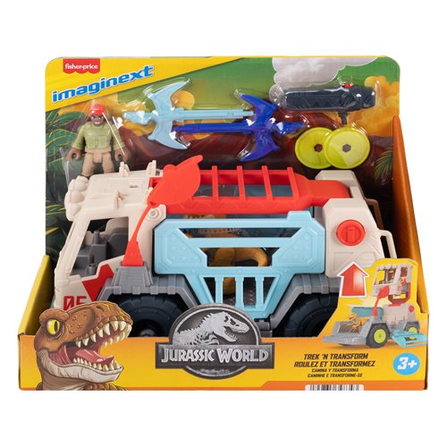 Jurassic World Imaginext Trek N' Transform Playset