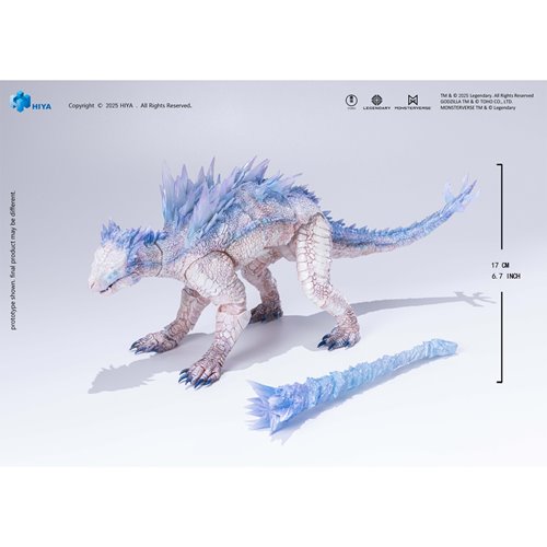 Godzilla x Kong: The New Empire Shimo Frost Bite Blast Exquisite Basic Series None Scale 7-Inch Acti