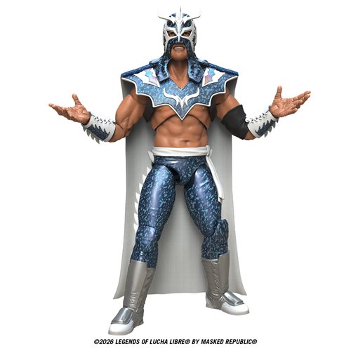 Legends of Lucha Libre Ultimo Dragon Holographic Deco 6-Inch Action Figure