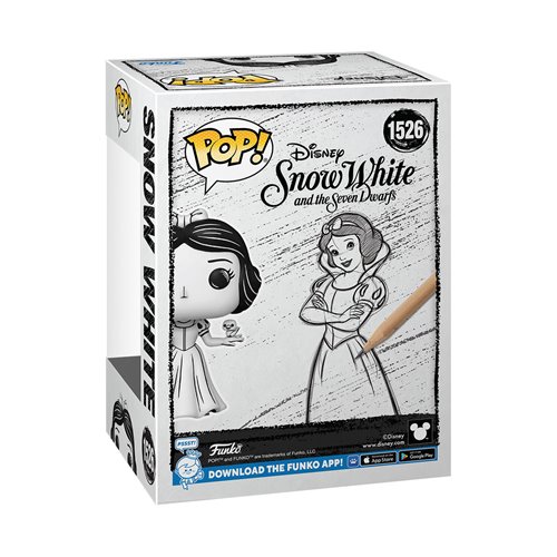 Disney Sketched Snow White Funko Pop! Vinyl Figure