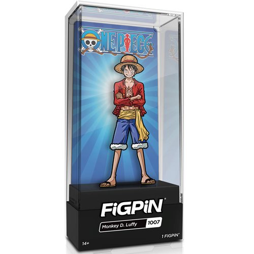 One Piece Monkey D. Luffy FiGPiN Classic 3-Inch Enamel Pin