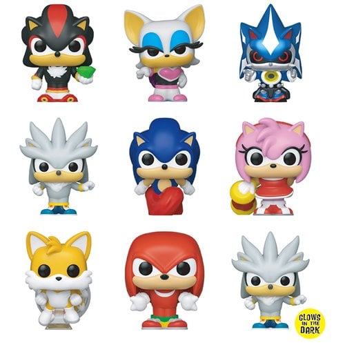 Sonic the Hedgehog Funko Bitty Pop! Singles Display Case of 32