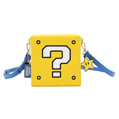 Super Mario Mystery Block Crossbody Bag