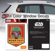 Star Wars Boba Fett Bounty Hunter Badge Window Decal