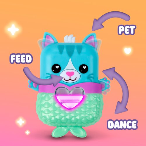 Nano-mals Pawtricia the Blue Kitty Electronic Pet Cat