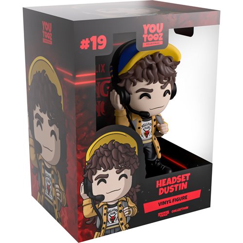 Stranger Things Collection Headset Dustin Vinyl Figure #19