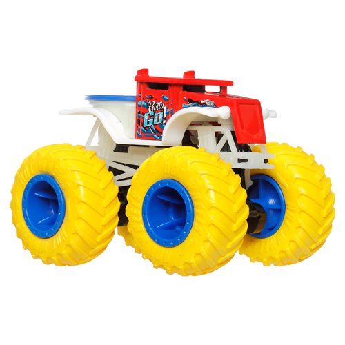 Hot Wheels Monster Trucks Glow in the Dark Vehicle 2026 Mix 2 Case of 6
