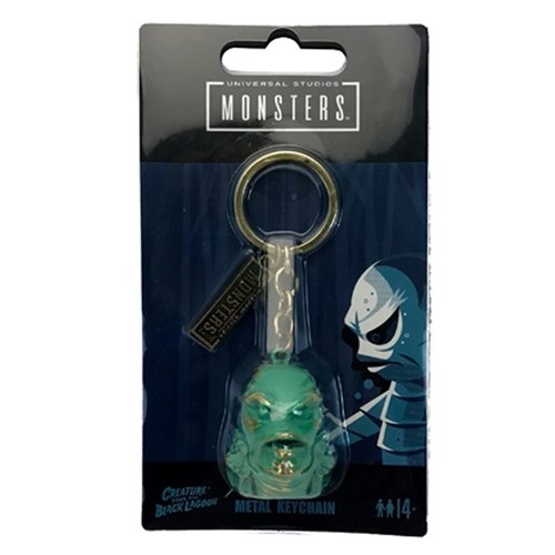 Universal Monsters Creature Head Sculpted Keychain