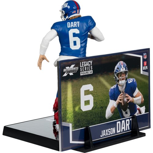 NFL SportsPicks New York Giants Jaxson Dart 7-Inch Posed Figure