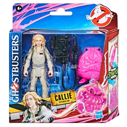 Ghostbusters Frozen Empire Fright Features Callie Spengler 5-Inch Action Figure with Ecto-Stretch Te