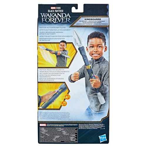 Black Panther Wakanda Forever Kingsguard FX Spear Electronic Toy