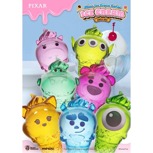 Pixar Ice Cream Series MMEA-003 Mini-Figure Blind Box Case of 24