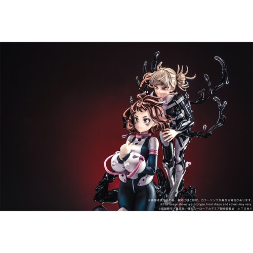 My Hero Academia Ochaco Uraraka and Himiko Toga A Girl's Ego T-Spark ANO-BAMEN 1:10 Scale Statue