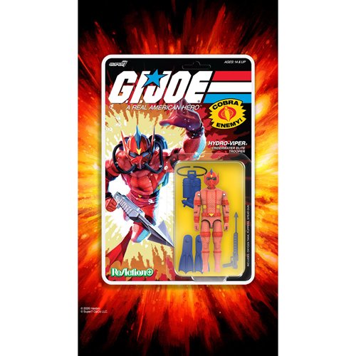 G.I. Joe Hydro Viper (Comic) 3 3/4-Inch ReAction+ Figure