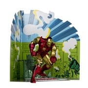 Marvel Wave 1 Iron Man The Invincible Iron Man #126 1:10 Scale Posed Figure with Scene