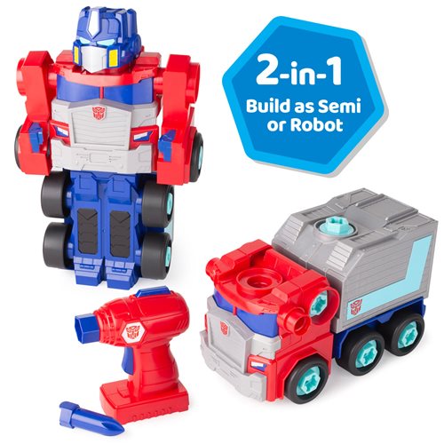 Transformers Build-A-Buddy Optimus Prime Vehicle