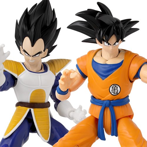 Dragon Ball Dragon Stars Series Battle Pack Vegeta vs Goku Action Figure 2-Pack