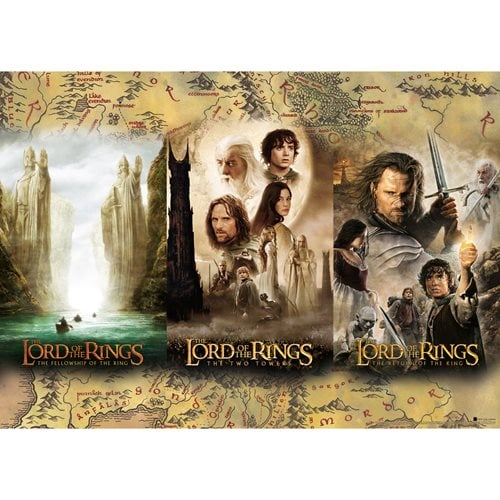 Lord of the Rings Triptych 1000-Piece Puzzle