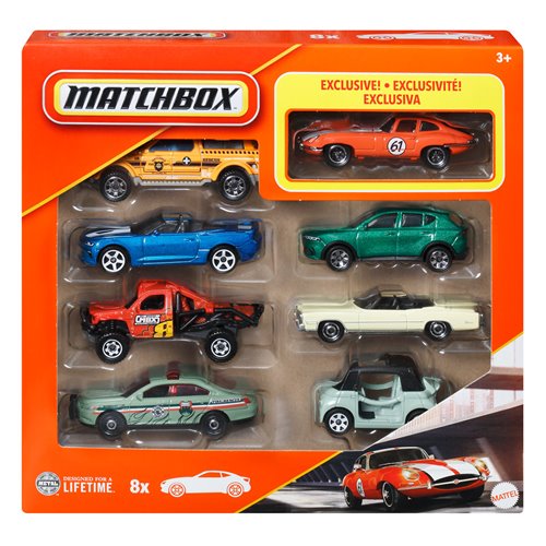 Matchbox 1:64 Scale 2025 Wave 2 Die-Cast Vehicle 8-Pack Case of 6