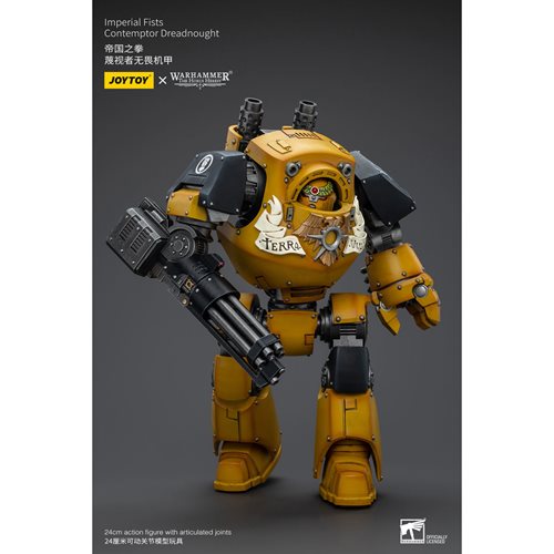 Joy Toy Warhammer 40,000 Imperial Fists Contemptor Dreadnought 1:18 Scale Action Figure