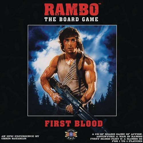 Rambo First Blood Board Game