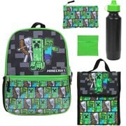 Minecraft Characters Youth Backpack 5-Piece Set