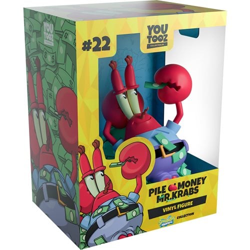 SpongeBob SquarePants Collection Pile'O'Money Mr. Krabs Vinyl Figure #22