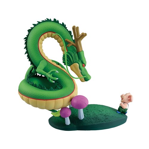 Dragon Ball Oolong and Shenron Dragon History II Revible Moment Statue
