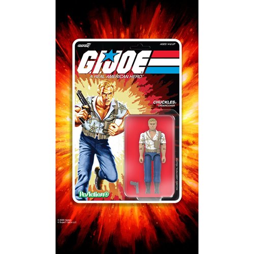 G.I. Joe Chuckles (Movie) 3 3/4-Inch ReAction+ Figure