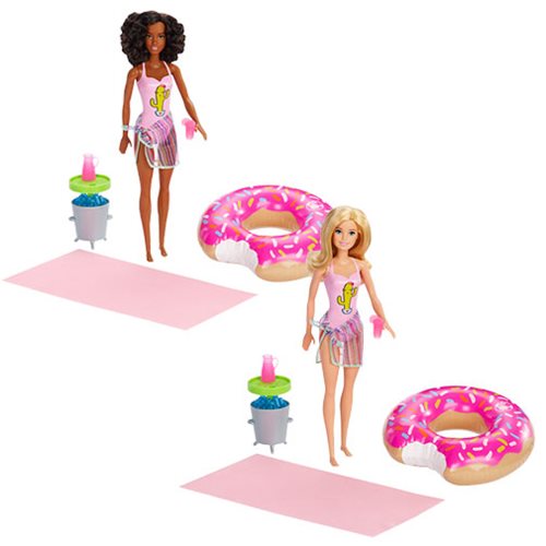 Barbie Pool Party Doll and Playset Case