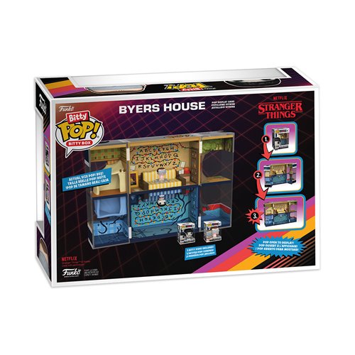 Stranger Things Byers House Funko Bitty Box Playset