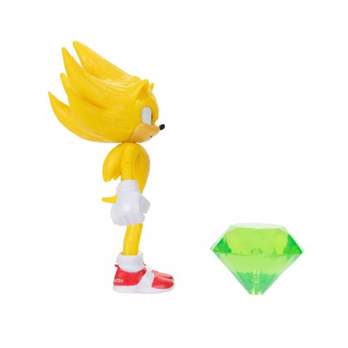 Sonic the Hedgehog 2 Movie 4" Super Sonic Figure , Not Mint