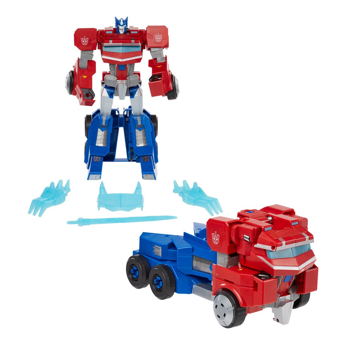 transformers prime optimus prime toy cyberverse