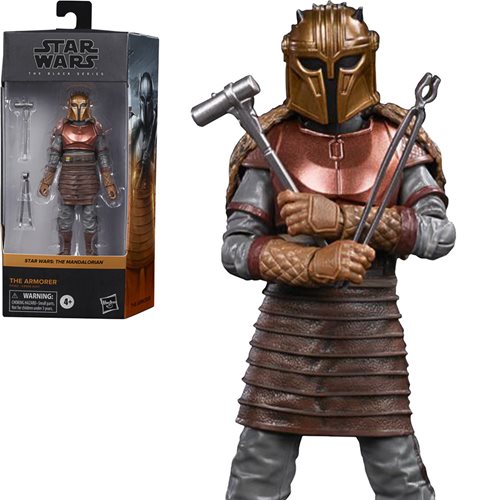 Star Wars The Black Series The Armorer (The Mandalorian) 6-Inch Action Figure, Not Mint