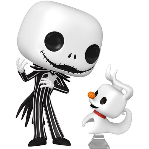 The Nightmare Before Christmas Jack Skellington with Zero (Wave 9) Funko Pop! Vinyl Figure and Pop! Buddy