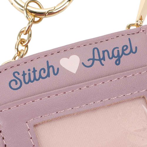 Lilo & Stitch Stitch and Angel Mini Zip Around Wallet