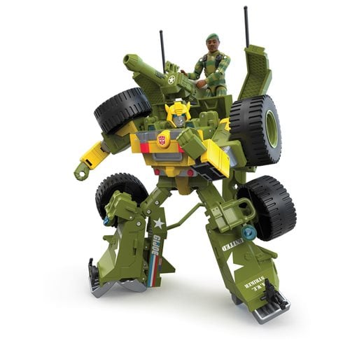 Transformers Collaborative G.I. Joe Mash-Up Bumblebee A.W.E. Striker & Lonzo Stalker Wilkinson Figur