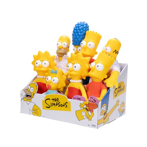 The Simpsons Basic Plush Wave 1 Case of 8