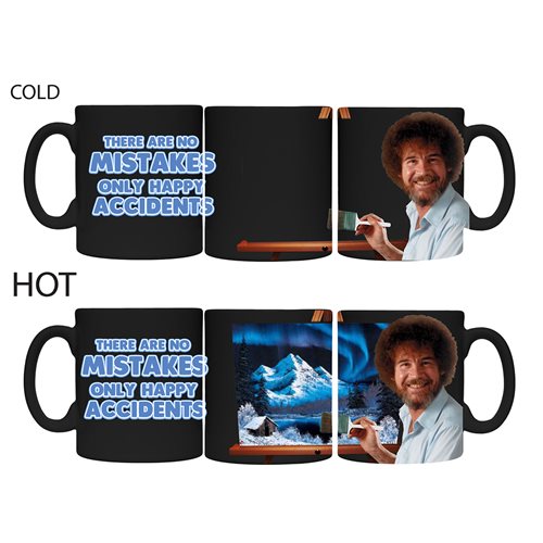 Bob Ross Heat-Changing Mug