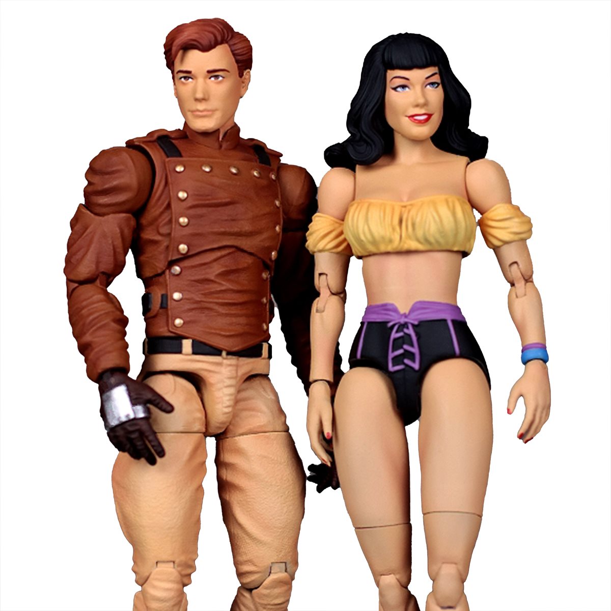 The Rocketeer & Betty Deluxe 1/12 Scale Figure Set