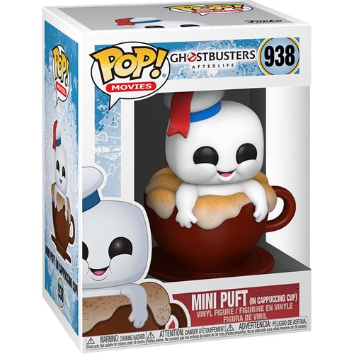 Ghostbusters 3: Afterlife Mini Puft in Cappuccino Cup Pop! Vinyl Figure